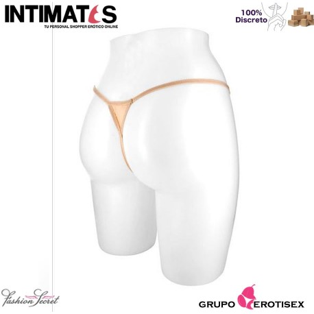 Melinda · Micro tanga color carne · Fashion Secret, que puedes adquirir en intimates.es "Tu Personal Shopper Erótico Online"