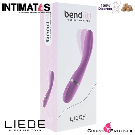 Bend It Pale Pink· Vibrador Fléxible · Liebe, que puedes adquirir en intimates.es "Tu Personal Shopper Erótico Online" 