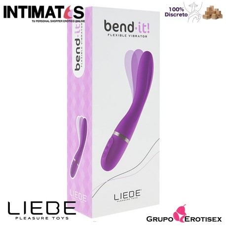 Bend It Candy Violet · Vibrador Fléxible · Liebe, que puedes adquirir en intimates.es "Tu Personal Shopper Erótico Online" 