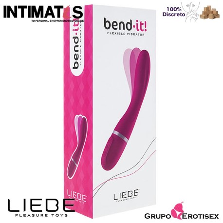 Bend It Cerise · Vibrador Fléxible · Liebe, que puedes adquirir en intimates.es "Tu Personal Shopper Erótico Online" 