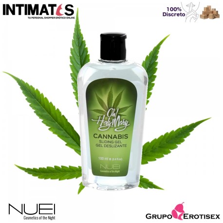 Oh! Holy Mary ♀ · Cannabis Sliding Gel · Nuei, que puedes adquirir en intimates.es "Tu Personal Shopper Erótico Online"