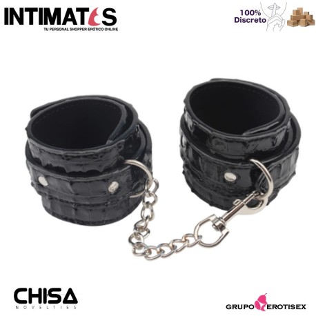 Behave negro · Esposas de Tobillos · Chisa, que puedes adquirir en intimates.es "Tu Personal Shopper Erótico Online"