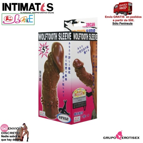 American Wolftooth · Funda y extensión de pene · Baile, que puedes adquirir en intimates.es "Tu Personal Shopper Erótico Online"