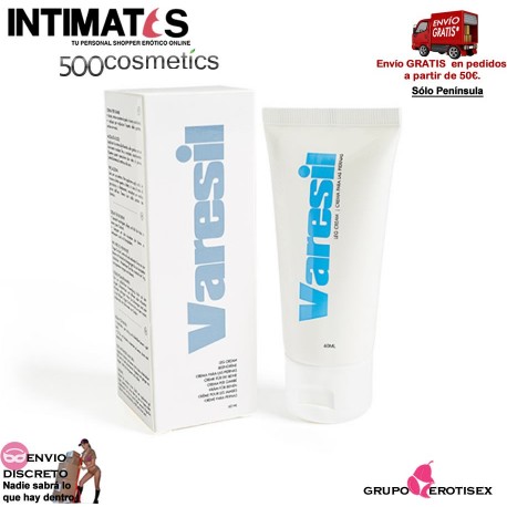 Varesil Cream · Alivia los síntomas de las varices · 500Cosmetics, que puedes adquirir en intimates.es "Tu Personal Shopper Erótico Online" 