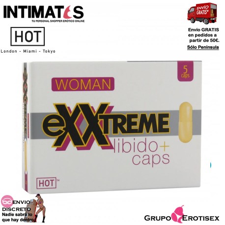 eXXtreme libido caps for women 5 uds. · Hot, que puedes adquirir en intimates.es "Tu Personal Shopper Erótico Online" 