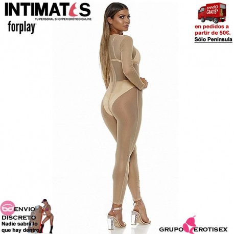 Mock Net - Nude · Mono de malla · Forplay, que puedes adquirir en intimates.es "Tu Personal Shopper Erótico Online" 