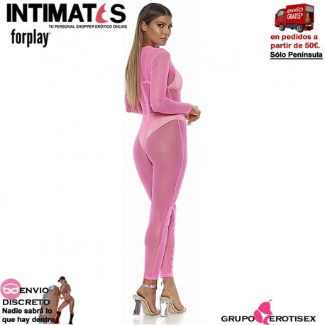 Mock Net - Rosa · Mono de malla · Forplay, que puedes adquirir en intimates.es "Tu Personal Shopper Erótico Online" 