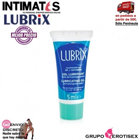 Lubricante a base de agua 5ml · Lubrix, que puedes adquirir en intimates.es "Tu Personal Shopper Erótico Online" 