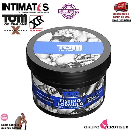 Fisting Formula 236 ml · Crema lubricante y desensibilizante · Tom of Finland, que puedes adquirir en intimates.es "Tu Personal Shopper Erótico Online"