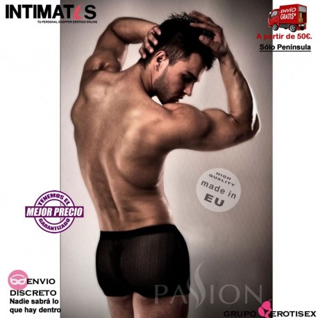 No.004 · Boxer negro · Passion, que puedes adquirir en intimates.es "Tu Personal Shopper Erótico Online" 