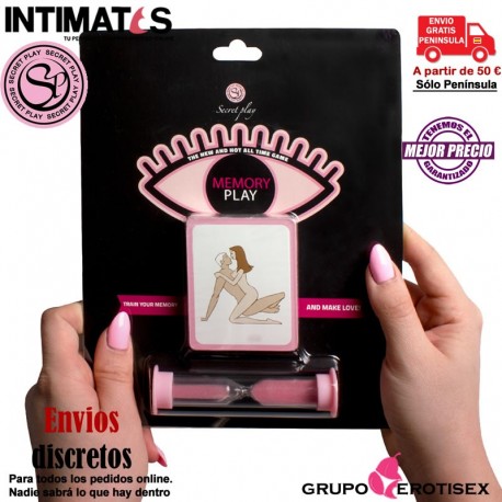 Memory Play · Juego erótico · Secret Play, que puedes adquirir en intimates.es "Tu Personal Shopper Erótico Online" 