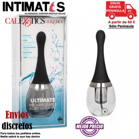 Ultimate Rechargeable Auto Douche · Sistema de limpieza completamente automático · CalExotics, que puedes adquirir en intimates.es "Tu Personal Shopper Erótico Online"