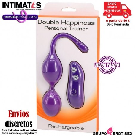Double Happiness · Entrenador suelo pélvico · Seven Creations, que puedes adquirir en intimates.es "Tu Personal Shopper Erótico Online"