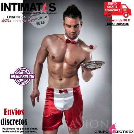 No.019 · Disfraz camarero sexy · Passion, que puedes adquirir en intimates.es "Tu Personal Shopper Erótico Online" 