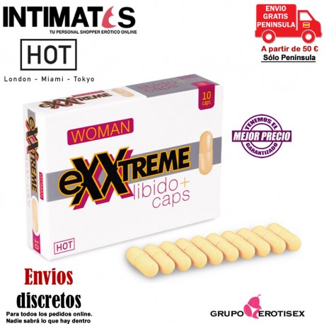 eXXtreme libido caps for women 10 uds. · Hot, que puedes adquirir en intimates.es "Tu Personal Shopper Erótico Online" 