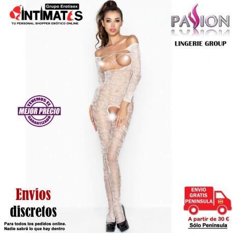 BS031 · Bodystocking blanco · Passion, que puedes adquirir en intimates.es "Tu Personal Shopper Erótico Online"