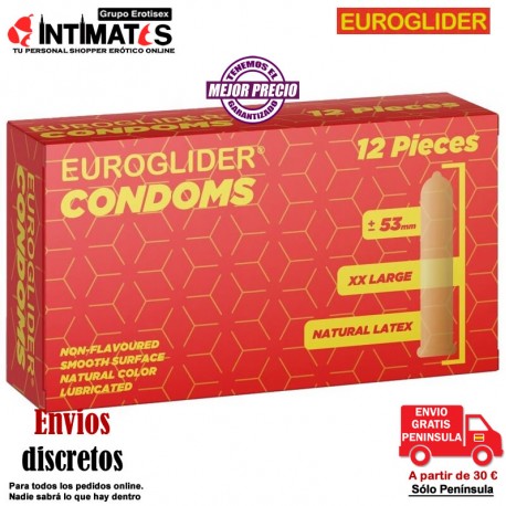 Euroglider · Preservativo natural - 12uds., que puedes adquirir en intimates.es "Tu Personal Shopper Erótico Online" 