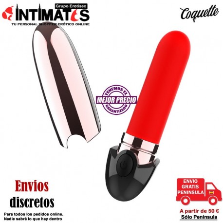 Vibrador Labial Recargable · Coquette, que puedes adquirir en intimates.es "Tu Personal Shopper Erótico Online"