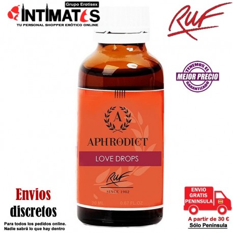 Aphrodict · Love Drops 30 ml. · Ruf, que puedes adquirir en intimates.es "Tu Personal Shopper Erótico Online" 