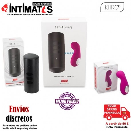 Titan y Cliona · Juego de pareja · Kiiroº, que puedes adquirir en intimates.es "Tu Personal Shopper Erótico Online" 