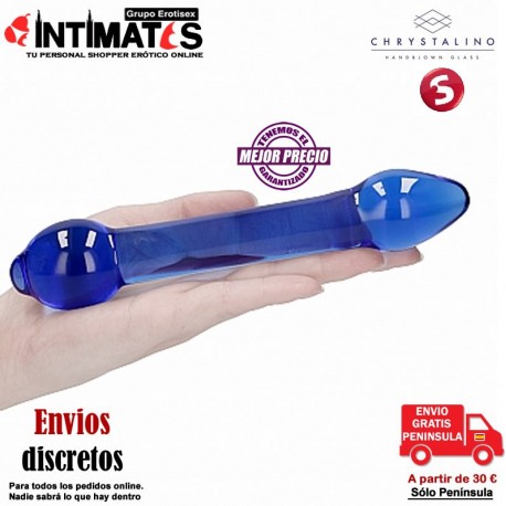 Treasure · Consolador - Azul · Chrystalino, que puedes adquirir en intimates.es "Tu Personal Shopper Erótico Online" 