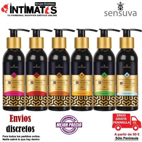 On Insane - Butter Rum 125ml · Estimulador femenino · Sensuva, que puedes adquirir en intimates.es "Tu Sexshop Online" 
