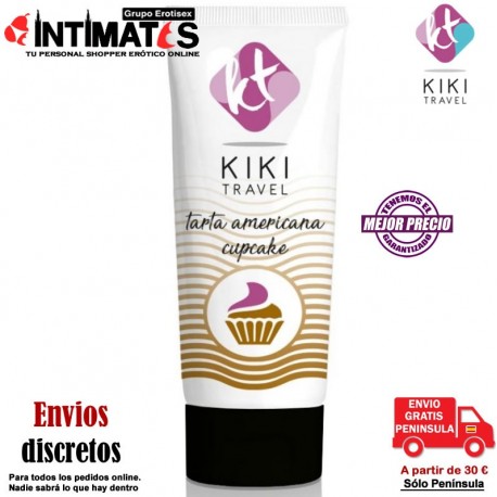 Gel deslizante sabor a tarta americana Cupcake 50ml · Nina Kikí , que puedes adquirir en intimates.es "Tu Sexshop Online"