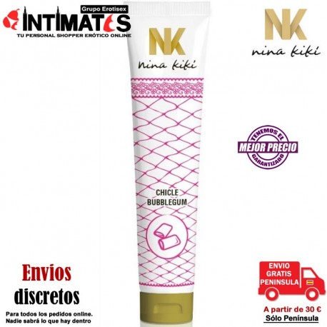 Gel deslizante sabor a chicle 125ml · Nina Kikí , que puedes adquirir en intimates.es "Tu Sexshop Online"