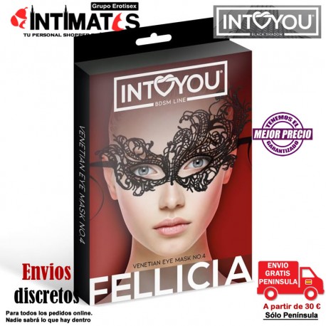 No. 4 · Fellicia Máscara Veneciana · Intoyou, que puedes adquirir en intimates.es "Tu Sexshop Online" 