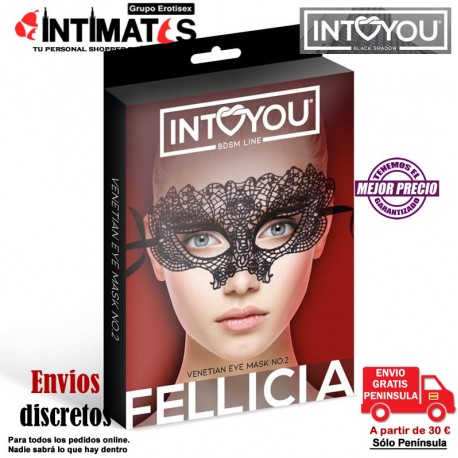 No. 2 · Fellicia Máscara Veneciana · Intoyou, que puedes adquirir en intimates.es "Tu Sexshop Online" 