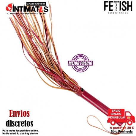 Flogger · Látigo de cuero vegano · Fetish Submissive, que puedes adquirir en intimates.es "Tu Sexshop Online"
