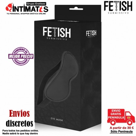 Eye Mash Vegan Leather · Antifaz de cuero · Fetish Submissive, que puedes adquirir en intimates.es "Tu Sexshop Online"