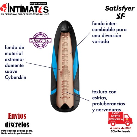 Tri Delights · Funda intercambiable · Satisfyer , que puedes adquirir en intimates.es "Tu Sexshop Online" 