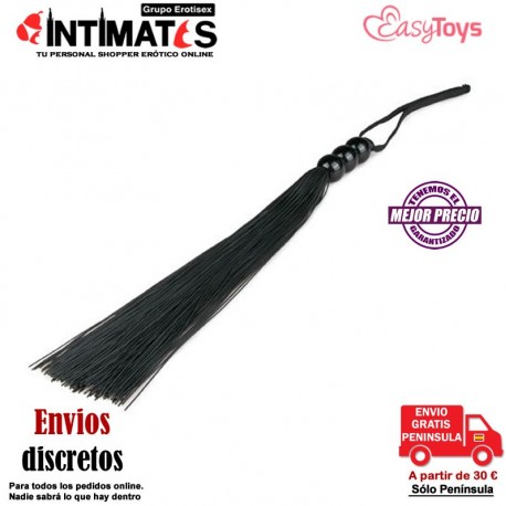 Silicone Whip · Látigo negro de silicona · EasyToys, que puedes adquirir en intimates.es "Tu Sexshop Online"