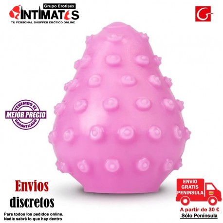 GEgg - Rosa · Huevo masturbador · Gvibe, que puedes adquirir en intimates.es "Tu Sexshop Online" 