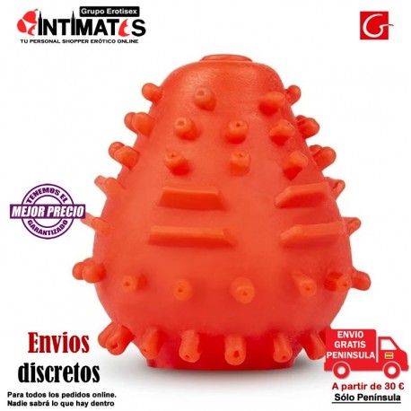 GEgg - Rojo · Huevo masturbador · Gvibe, que puedes adquirir en intimates.es "Tu Sexshop Online" 