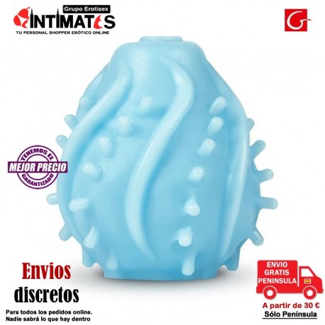 GEgg - Azul · Huevo masturbador · Gvibe, que puedes adquirir en intimates.es "Tu Sexshop Online" 