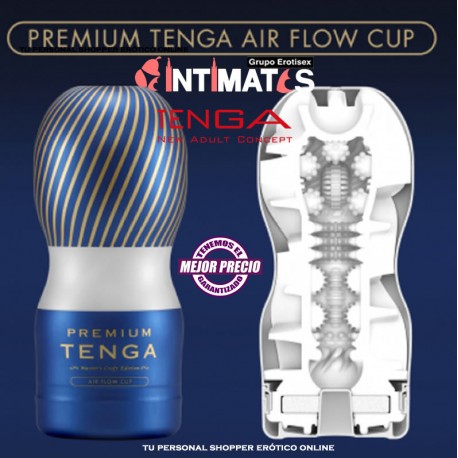 Premium Air Flow Cup · Masturbador masculino · Tenga, que puedes adquirir en intimates.es "Tu Personal Shopper Erótico Online" 