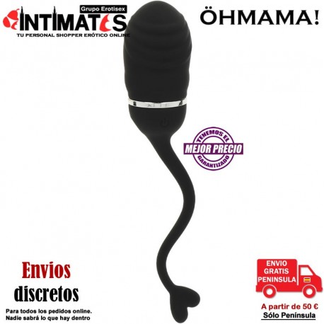 Huevo vibrador con 10 modos de vibración · ÖhMama, que puedes adquirir en intimates.es "Tu Personal Shopper Erótico Online" 
