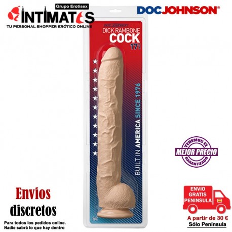 Dick Rambone Cock · Réplica Pene Pornstar · Doc Johnson, que puedes adquirir en intimates.es "Tu Personal Shopper Erótico"