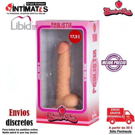 The perfect flesh · Dildo realístico 175mm · Candy & Lust, que puedes adquirir en intimates.es "Tu Personal Shopper Erótico Online"