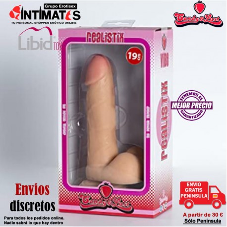 The perfect flesh · Dildo realístico 190mm · Candy & Lust, que puedes adquirir en intimates.es "Tu Personal Shopper Erótico Online"