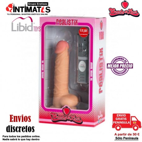 The perfect vibrator · Vibrador realístico 175mm · Candy & Lust, que puedes adquirir en intimates.es "Tu Personal Shopper Erótico Online"