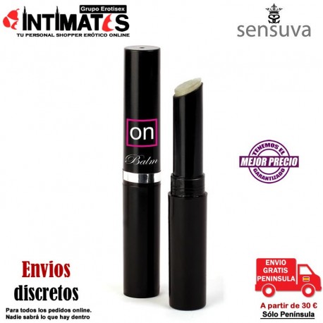 On Balm · Bálsamo estimulante ♀ · Sensuva, que puedes adquirir en intimates.es "Tu Sexshop Online" 