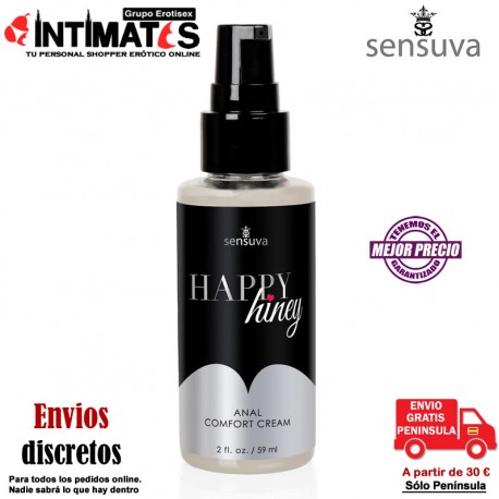 Happy Hiney Comfort 59ml · Crema anal relajante · Sensuva, que puedes adquirir en intimates.es "Tu Sexshop Online" 
