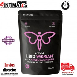 WUG Libid Woman · Aumenta la líbido femenina -10 chicles · Functional Gums