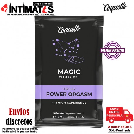 Magic Climax · Crema potenciadora del orgasmo 10ml · Coquette, que puedes adquirir en intimates.es "Tu Personal Shopper Erótico"