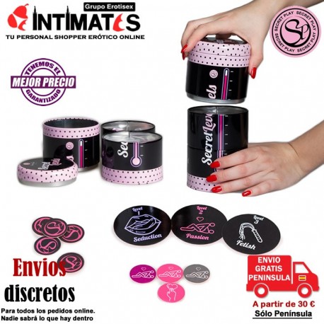 Secret Levels· El juego de combinaciones para las recompensas más kinkys · Secret Play , que puedes adquirir en intimates.es "Tu Personal Shopper Erótico Online"