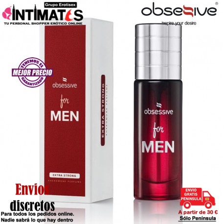 Perfume con feromonas para hombre 10 ml · Obsessive, que puedes adquirir en intimates.es "Tu Personal Shopper Erótico Online" 