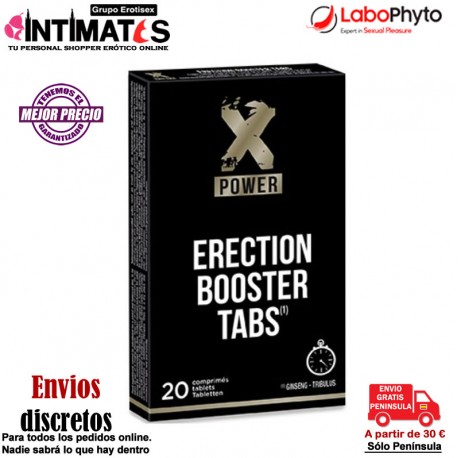 Erection Booster Tabs - 20 uds. · Mejora tus erecciones · Labophyto, que puedes adquirir en intimates.es "Tu Personal Shopper Erótico Online" 
